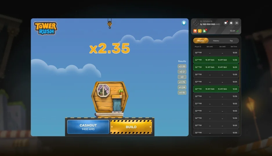 Стратегия Double Up Tower Rush